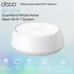 TP-Link Deco BE22 BE3600 Dual-Band Whole Home Mesh Wi-Fi 7 System With MLO, 2882 Mbps 5GHz + 688 Mbps 2.4GHz, Gigabit Ports, HomeShield Security | 1 PACK