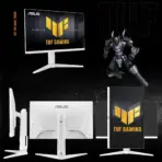 ASUS TUF VG27AQL5A-W Series 5 White Gaming Monitor – 27-inch, QHD(2560x1440), 210Hz(OC), Fast IPS, ELMB SYNC, 0.3ms GTG (min.), Stereo speaker, DisplayWidget Center, Gaming AI, 4-Way Adjustable Stand - Image 10