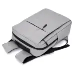 Business Slim Formal Laptop Backpack for up to 15.6 Inch - Durable Oxford Textile - USB Charging Port - Organized Compartments - Waterproof - Heavily Padded for Sensitive Electronics Impact Protection - GREY - Image 7