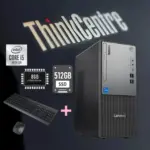 ThinkCentre neo 50t Gen 5 Intel® Core™ i5-14400 | Intel® UHD Graphics 730 | 8GB DDR5 RAM ;  512GB SSD ; DOS | 3-in-1 Card Reader | HD Speakers | USB Calliope Keyboard Eng. Ara + Mouse | Ethernet , NO Wi-Fi  , No Bluetooth | Black 