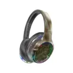 Promate TransTune Wireless ANC Headphones – Bluetooth 5.3, 40mm Drivers, RGB Lights, Active Noise Cancellation, 40H Playback, USB-C Charging, AUX Support, Hi-Fi Stereo Over-Ear Headset | GUNMETAL - Image 10