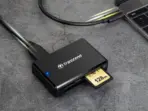 Transcend TS-RDC8K2 USB 3.1 Micro USB to USB Type C Multi Card Reader (SD, SDHC, SDXC, UHS-I/microSDHC, microSDXC UHS-I/CF UDMA7) Black - Image 3