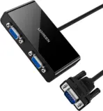 UGREEN VGA Splitter 1 in / 2 Out Screen Duplication Support Mirror Mode Only Y Splitter Computer Monitor VGA SVGA Port with 1 meter Cable Support 1080P 60Hz for Laptop PC to Monitor | UGREEN-20918 - Image 2