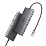 UGREEN CM639 11-in-1 USB-C Docking Station | Dual 4K Display HDMI + VGA | 100W PD Fast Charging | 10Gbps USB-C/A | Gigabit Ethernet | SD/TF Reader | Audio Jack | Plug & Play - Image 2