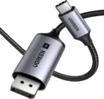 UGREEN USB C to DisplayPort 1.4 Cable 8K@60Hz 4K@240Hz Thunderbolt 4/3 to DisplayPort Cord USB C to DP 1.4 32.4Gbps Braided Compatible iPhone 15, MacBook Pro/Air, iPad, Mac Mini, Galaxy, XPS 17 | 1 meter  - Image 10