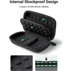 UGREEN 40707 - 2.5 Inch External Hard Drive Case Cover Shockproof Storage Bag Electronic Accessories Waterproof Bag Compatible with SSD HDD USB Cables SD Cards USB Stick External Battery - Image 4