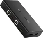 UGREEN KVM HDMI USB Switch, 2-Port HDMI 4K Switcher Box, Monitor Sharing Selector with USB Hub for Laptop, Desktop, Support Keyboard Hotkey & Auto Switch, 2 USB Cables | 50744 - Image 8