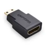 UGREEN Mini HDMI Male to HDMI Female Adapter 20101 – 4K/1080p Support, 24K Gold-Plated, Oxygen-Free Copper, Portable Design for Camera, Tablet, Ultrabook - Image 2