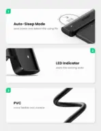 UGREEN SATA to USB C Adapter Cable for 2.5" SSD and HDD Hard Drive Connector 5Gbps Support SATA III UASP Thunderbolt 3 Compatible with Samsung Seagate WD Hitachi Toshiba, MacBook Pro/Air | 70610 - Image 5