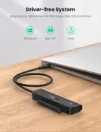 UGREEN SATA to USB C Adapter Cable for 2.5" SSD and HDD Hard Drive Connector 5Gbps Support SATA III UASP Thunderbolt 3 Compatible with Samsung Seagate WD Hitachi Toshiba, MacBook Pro/Air | 70610 - Image 3