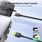 UGREEN USB 2.0 A Male To Mini USB Cable 5 Pin Male ; 2 meters | 30472 - Image 4