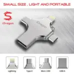 OTG UNIVERSAL IPHONE TYPEC USB SAMSUNG 128GB