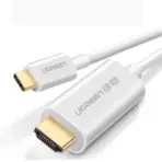 UGREEN CABLE TYPE-C TO 4K HDMI 1.5M WHITE