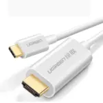 UGREEN CABLE TYPE-C TO 4K HDMI 1.5M WHITE