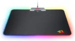Redragon P011 Orion RGB Mousepad, Hard Surface, Waterproof, Colorful LED Lighting Gaming Mouse Pad ; ‎38.4 x 29.79 x 2.39 cm - Image 2