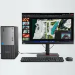ThinkCentre neo 50t Gen 5 Intel® Core i3-14100 | Intel® UHD Graphics 730 | 8GB DDR5 RAM ;  512GB SSD ; DOS | 3-in-1 Card Reader | HD Speakers | USB Calliope Keyboard Eng. Ara + Mouse | Ethernet , NO Wi-Fi  , No Bluetooth | Black ~ 2 YEAR WARRANTY - Image 2