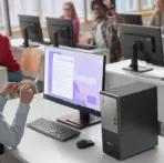 ThinkCentre neo 50t Gen 5 Intel® Core i3-14100 | Intel® UHD Graphics 730 | 8GB DDR5 RAM ;  512GB SSD ; DOS | 3-in-1 Card Reader | HD Speakers | USB Calliope Keyboard Eng. Ara + Mouse | Ethernet , NO Wi-Fi  , No Bluetooth | Black ~ 2 YEAR WARRANTY - Image 6