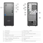 ThinkCentre neo 50t Gen 5 Intel® Core i3-14100 | Intel® UHD Graphics 730 | 8GB DDR5 RAM ;  512GB SSD ; DOS | 3-in-1 Card Reader | HD Speakers | USB Calliope Keyboard Eng. Ara + Mouse | Ethernet , NO Wi-Fi  , No Bluetooth | Black ~ 2 YEAR WARRANTY - Image 7