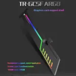 Thermalright TR-GCSF Graphics Card GPU Brace Support Holder with ARGB Lighting, Metal Frame, Adjustable Length, 5V ARGB Lighting