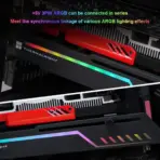 Thermalright TR-GCSF Graphics Card GPU Brace Support Holder with ARGB Lighting, Metal Frame, Adjustable Length, 5V ARGB Lighting - Image 5