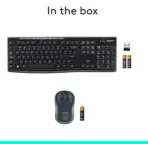 Logitech MK270 Wireless Keyboard And Mouse Combo – Full-Size Layout, 8 Media Keys, Spill-Resistant, 36-Month Keyboard Battery, 2.4GHz USB Receiver, Optical Mouse, Supports Windows® & ChromeOS™ | Black - Image 10