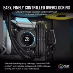 CORSAIR VENGEANCE® 32GB RAM Kit (2x 16GB) DDR5 6000MT/s CL38 1.35V  Memory With XMP 3.0 Profiles, Onboard Voltage Regulation, Aluminum Heatspreader , Intel XMP 3.0 Ready , AMD EXPO Compatible | CMK32GX5M2D6000C38 - Image 4
