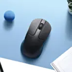 Keychron M3 Mini Wireless Mouse With 1K Polling Rate | PixArt 3395 Sensor | 26,000 DPI | Bluetooth 5.1 / 2.4GHz / Wired | Lightweight 55g | RGB | Huano Switches | Windows & macOS | BLACK  M3M-A1 - Image 9
