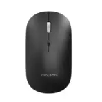 mouschi Elegant Ultra-Thin 2.4G Wireless Mouse Compatible with 3 Adjustable DPI Level, Portable Slim Silent Mouse with USB Dongle for PC, Laptop, Notebook, Desktop - Matte Black - Image 8