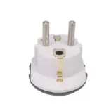 Universal EU KR Plug Adapter AC 250V 16A EU Converter 2 Round Pin Socket Suitable For US UA UK To EU Plug For LAPTOPS & SMART DEVICES - Image 3