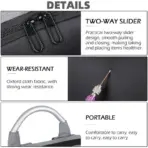   Laptop Backpack  Business / Travel | Expandable |  USB Charging Port | 15.6" | Waterproof | Password Lock Anti-theft | Lightweight | GREY - Image 12