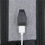  Laptop Backpack  Business / Travel | Expandable |  USB Charging Port | 15.6" | Waterproof | Password Lock Anti-theft | Lightweight | GREY - Image 11
