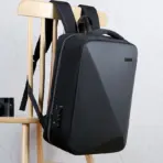 Laptop Backpack 15.6" Anti-Theft Pin Lock - Waterproof  - Shockproof - USB Charging Port - 30X17X44cm -   Suitable For College , Travel , Gaming Pack , Student Schoolbag - BLACK - Image 5