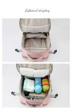 PURPLE Laptop Backpack - Accommodates Up to 15.6" Laptops & Tablets - Waterproof - Heavily Padded for Sensitive Electronics Protection -  USB Charging Port - Inner Pockets for Wet & Dry Laundry - Luggage Strap -Multifunctional for Hiking , Gym , Travel - Image 24