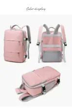 PURPLE Laptop Backpack - Accommodates Up to 15.6" Laptops & Tablets - Waterproof - Heavily Padded for Sensitive Electronics Protection -  USB Charging Port - Inner Pockets for Wet & Dry Laundry - Luggage Strap -Multifunctional for Hiking , Gym , Travel - Image 14