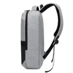 Laptop Backpack - Holds up to 15.6" Laptops & Tablets - Waterproof - Ergonomic Softback - Electronics Impact Protection - Oxford Material - Suitable for University , Collage , School - GREY - Image 8