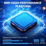 Xiaomi TV Box S (3rd Gen) With 4K UHD, Dolby Vision, Wi-Fi 6, Google TV, 2GB RAM, 32GB Storage, DTS:X Audio, 360° Bluetooth Voice Remote, Quad-Core 2.5GHz CPU  - Image 2