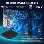 Xiaomi TV Box S (3rd Gen) With 4K UHD, Dolby Vision, Wi-Fi 6, Google TV, 2GB RAM, 32GB Storage, DTS:X Audio, 360° Bluetooth Voice Remote, Quad-Core 2.5GHz CPU  - Image 3