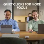 Logitech MX Anywhere 3S – Ultra-Precise 8K DPI Mouse Any-Surface Tracking, MagSpeed Scroll, USB-C Rechargeable, Quiet Clicks, Bluetooth Only, Up to 3 Devices At The Same Time, Works on Glass, Programmable Buttons, Win/macOS/ChromeOS/Linux | ROSE PINK - Image 3