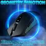 GAMDIAS Zeus E4 RGB Wired Gaming Mouse With 7200 DPI Optical Sensor, 7 Programmable Keys, Ergonomic Design, 5 Million Clicks, And Software Customization - Image 2