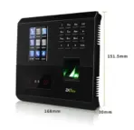 ZKTeco UF200-S Color Screen with Camera Attendance Machine Finger Print and Face ID , Tcp/IP Biometric Time Attendance and Access Control System with RFID Card - Image 4