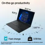 Lenovo ThinkPad E16 Gen 3 Intel® Core Ultra 5 225H | 8GB DDR5 RAM ; 512GB NVMe SSD | 16-inch WUXGA IPS Display | Intel® UHD Graphics | DOS | ECLIPSE BLACK - Image 5