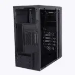 Infopower ATX PC Case With 450W PSU, USB 1.1 x2, HD Audio, Supports Mini ITX & Micro ATX, Hybrid HDD/SSD Slot, 4 PCI Slots, Optional Fan Mounts – Black - Image 5