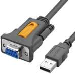 UGREEN USB 2.0 TO DB9 RS-232 ADAPTER CABLE 1.5M