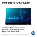 HP OmniBook X Flip AI PC Intel® Core™ Ultra 7 256 Intel® AI Boost (47 NPU TOPS) | 16GB DDR5x RAM ; 1TB NVMe SSD | Intel® Arc™ | 16 inch 2K IPS TouchScreen Display | Backlit Keyboard | Windows 11 |  16-as0023dx Eclipse Gray - Image 9