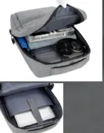 Laptop Backpack - for Tablets & Laptops up to 15.6" - Waterproof - Electronics Protection  - Scratchproof - Travel Friendly - Organized Compartments - USB Charge Port - Slim Casual Business Design - Heavy Duty - 42 x 12 x 30 cm - DENIM BLUE - Image 16