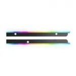 ASIAHORSE LIGHTSABER M-ATX ARGB Motherboard Edge Strip – Black | 5V 3-Pin Sync | Acrylic Diffusion | Dynamic RGB Lighting | Micro-ATX Fit | Sleek Ambient Glow for PC Builds