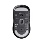 Attack Shark X3 49g Superlight Wireless Gaming Mouse – PAW3395 Sensor, 26K DPI, Tri-Mode (2.4G/Bluetooth/Wired), 1000Hz, 200-Hour Battery, TTC Encoder – Black Ergonomic - Image 6