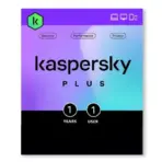 Kaspersky Plus "Scratch-off Card" 1 USERS 1 Year Windows/Mac/Android/iOS Antivirus Internet Security + MOBILE 