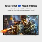3-in-1 High Speed HDMI to Mini/Micro HDMI Gold-Plated Adapter Converter 1.5 meters Cable Kit Compatible with HDTV/Tablet/PC/Computer/Xbox 360/PS4/PS3/1080P Mobile Camera/DV Home Theater  - Image 5