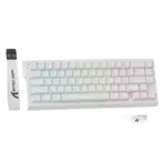 Attack Shark X68 Pro HE Mechanical Keyboard – 68 Keys, Magnetic Switches, Tri-Mode, Rapid Trigger 0.01mm, 8K Polling, Hot-Swap, RGB Backlight, 5000mAh, White - Image 2